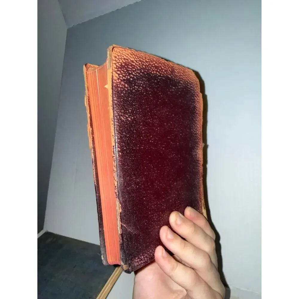 Poems book of Alice and Phoebe Cary (Leather)